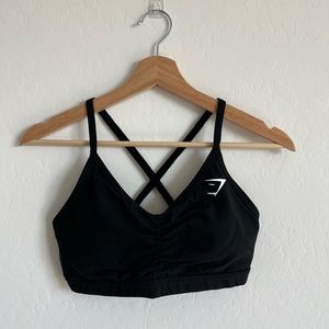 GYMSHARK RUCHED SPORTS BRA